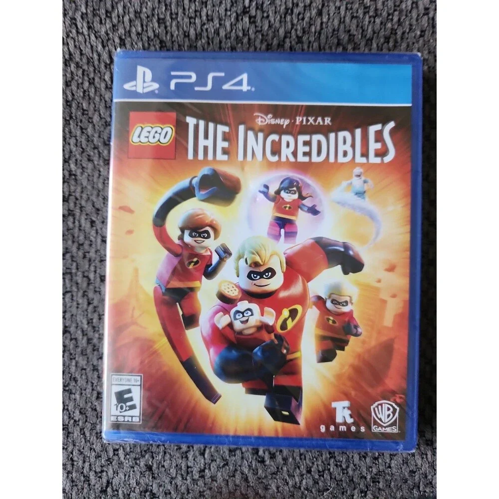 Lot 5 Sony PlayStation Ps4 Plants Zombies Lego Incredibles Sonic Mania DC Super